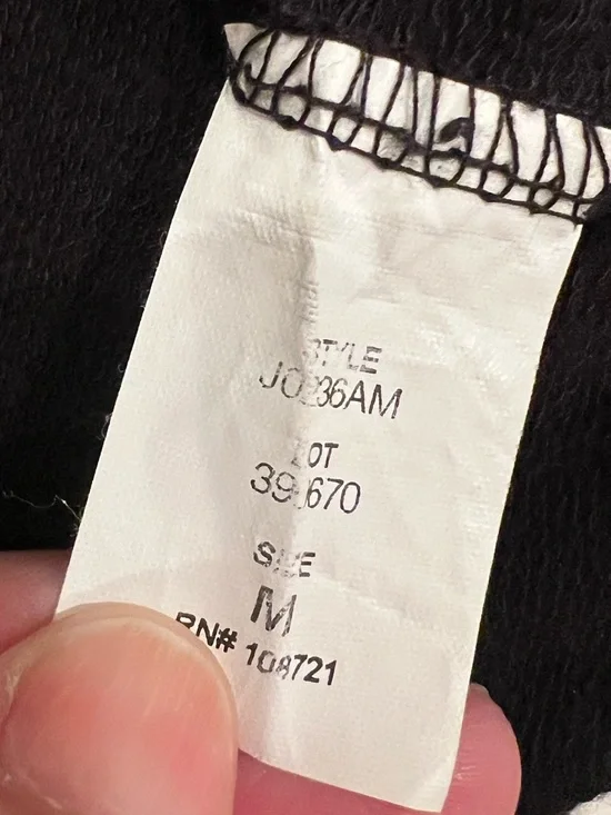 Antistar Black V Neck Dress | Size M | Stretchy | Preowned | Classic Everyday - Picture 10 of 11